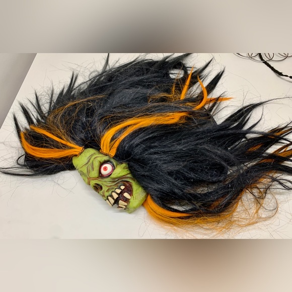 Y2K Vintage Adult One Size Rubber Shrunken Head Mask - Picture 15 of 16